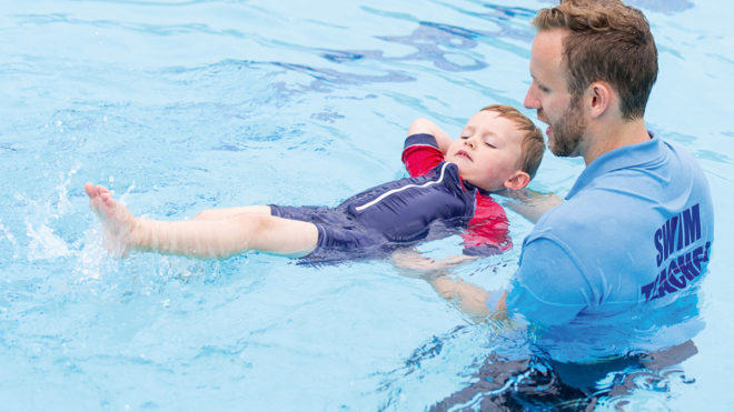 Train to be a swimming teacher Train to be a swimming teacher