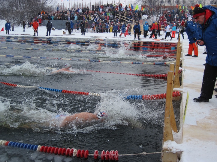 The first World Ice Swimming Championships ASA Masters