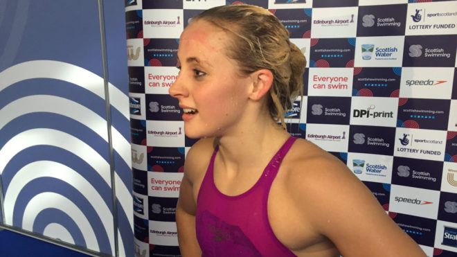 O’Connor sets British breaststroke record at Scottish Nationals