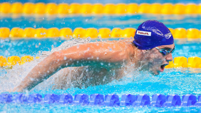 Adam Barrett sets British record at World Cup in Chartres