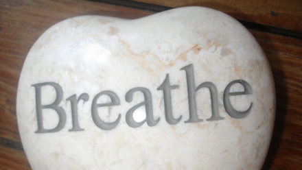 Using breathing to help reduce stress