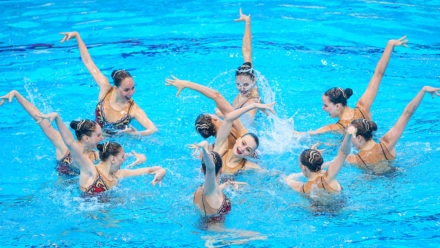 Stage set for Synchro at Glasgow 2018 European Championships Stage set for Synchro at Glasgow 2018 European Championships