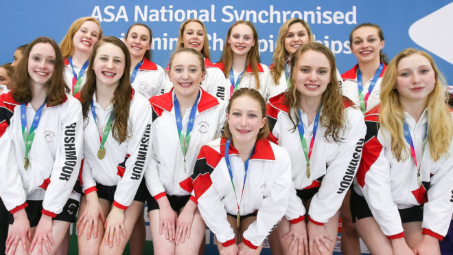 Rushmoor win Free Combination gold at 2016 National Synchro Champs Rushmoor win Free Combination gold at 2016 National Synchro Champs