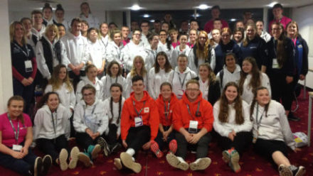 Officials, coaches and athletes represent Swim England at National Talent Camp