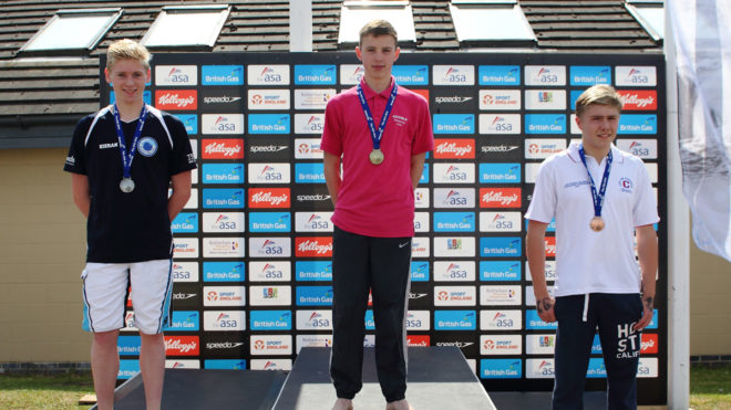 Hughes and Branch star at Age Group Open Water Champs