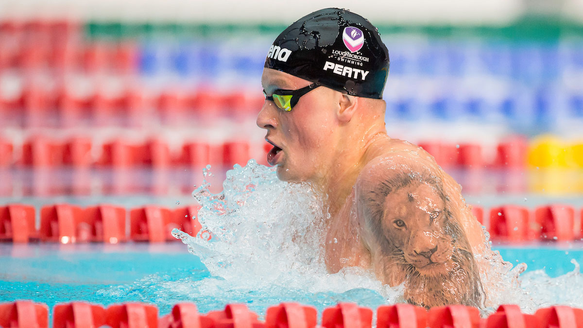 Adam Peaty on form for 100m Breaststroke gold