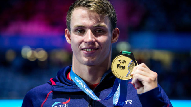 Ben Proud wins gold in British record time