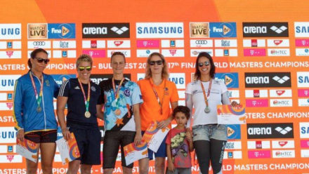 Aimee Ramm storms to 100m Freestyle gold at Masters Worlds
