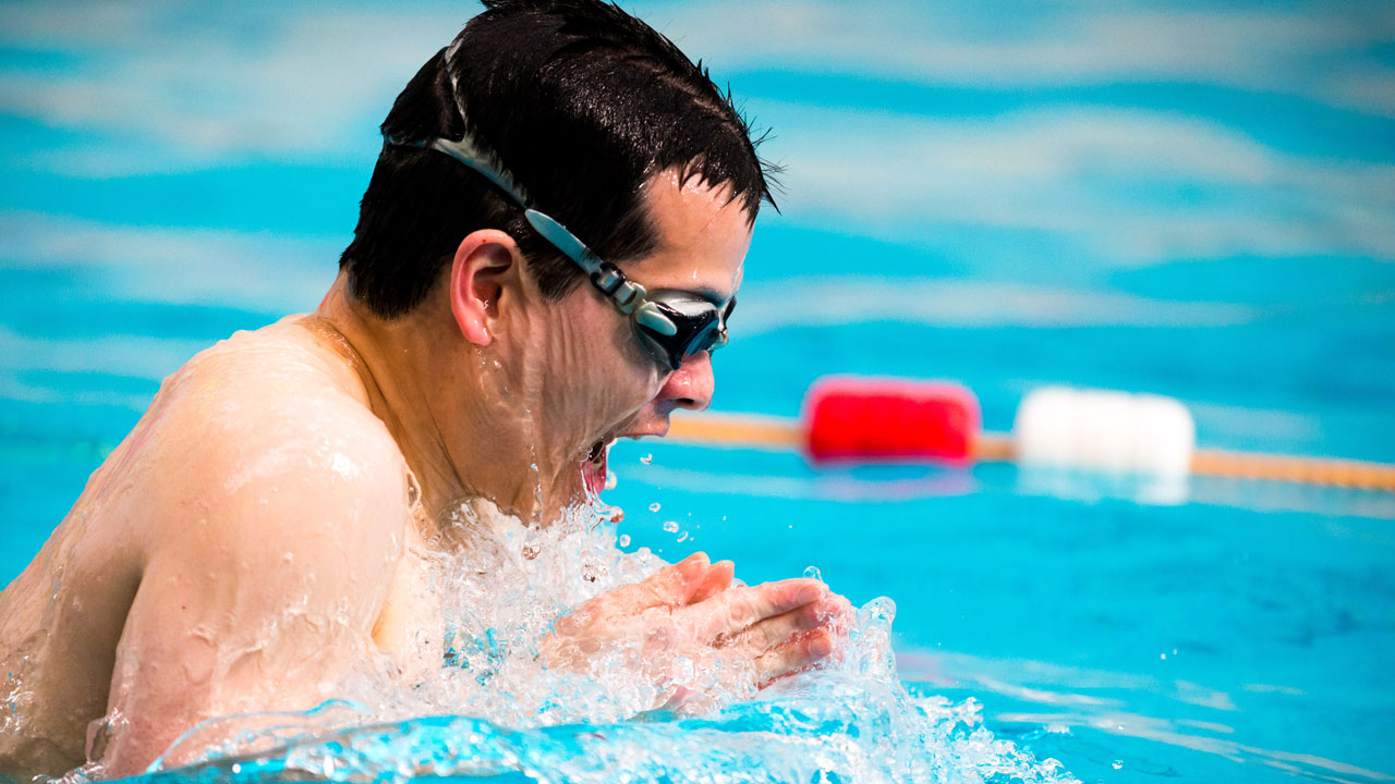 Swimming Fitness Pool Training Session 18