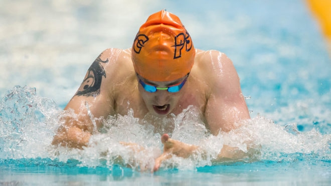 Palmer breaks 50m Breaststroke World record