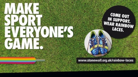 Swim England supports Rainbow Laces launch event