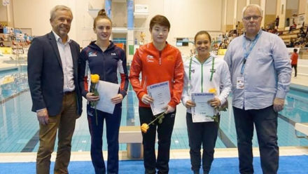 Lois Toulson lands Platform bronze in Rostock