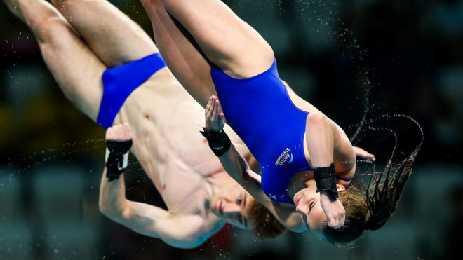 Toulson and Lee win bronze at FINA Diving World Series