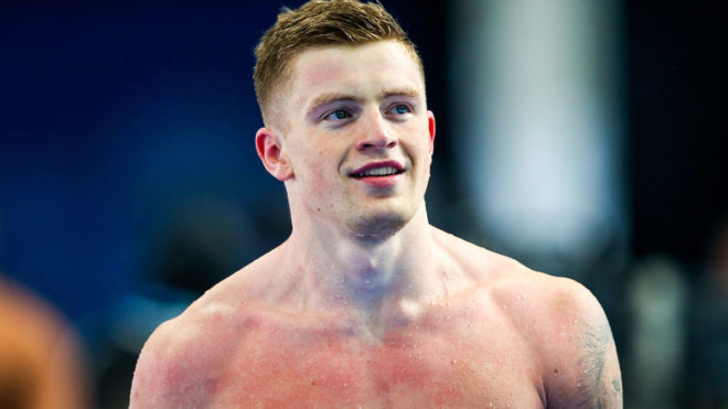 Adam Peaty eases to British breaststroke double