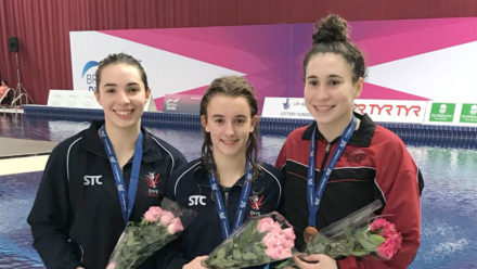 Maria Papworth wins 3m gold at Junior Elites