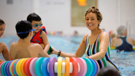 Swimming sector helps parents rediscover family fun in the pool Swimming sector helps parents rediscover family fun in the pool