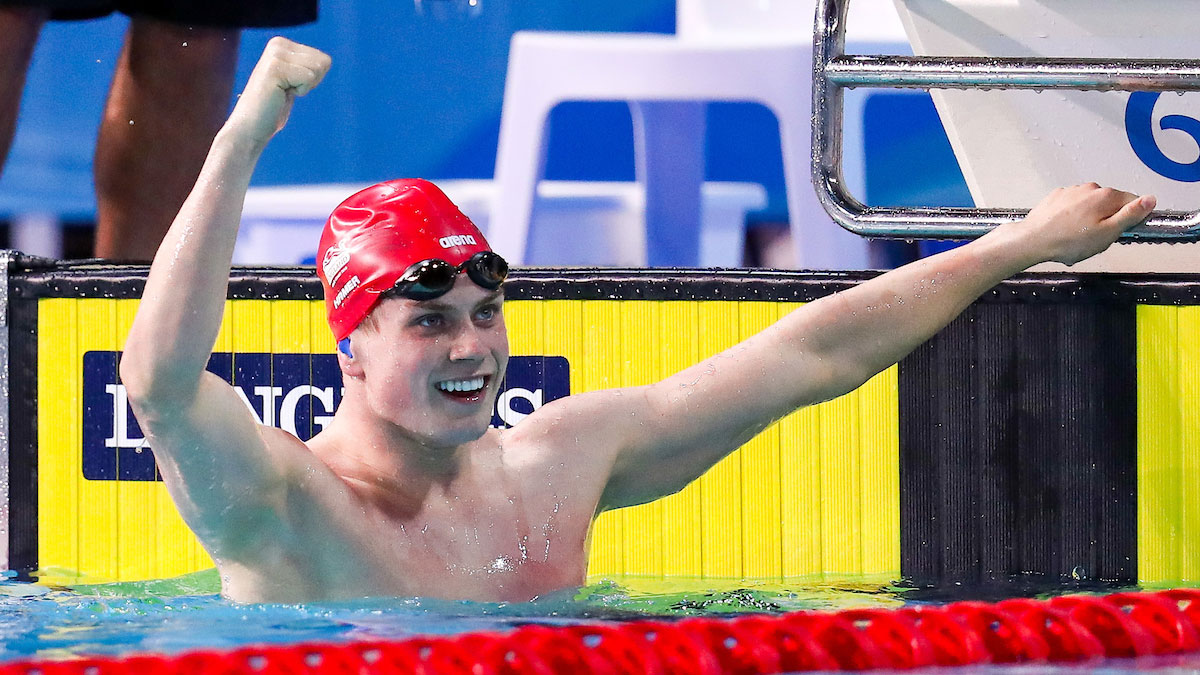 Hamer and Robinson win para-swimming Commonwealth golds