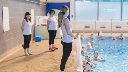 Sarah’s story: From volunteer to swimming teacher