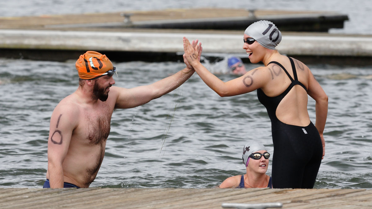 Six tips for your first outdoor swimming challenge