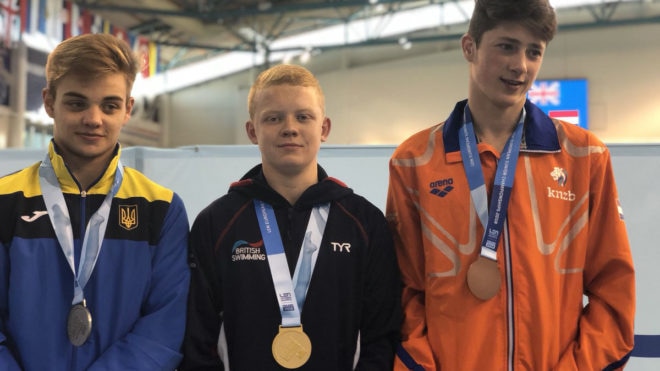 Humphreys strikes gold as divers claim five European Junior Championships medals