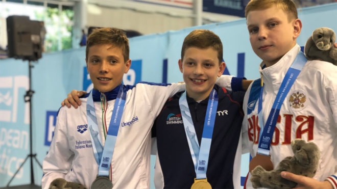 Young divers return from European Junior Championships with 10 medals