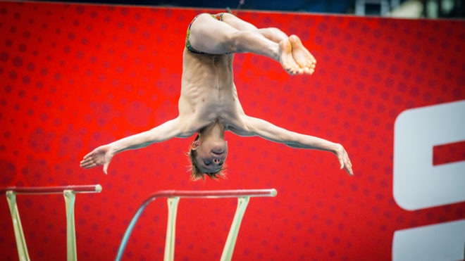 A third one, two finish for Sheffield at Diving NAGs