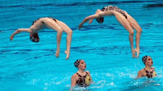 Synchro swimmers enjoy most successful world junior championships Synchro swimmers enjoy most successful world junior championships