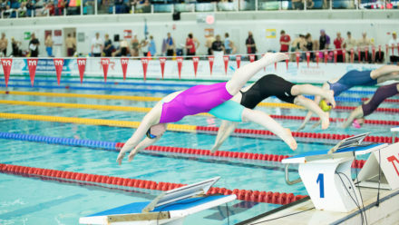 Inaugural running of the Mystery Medley at Surrey Champs