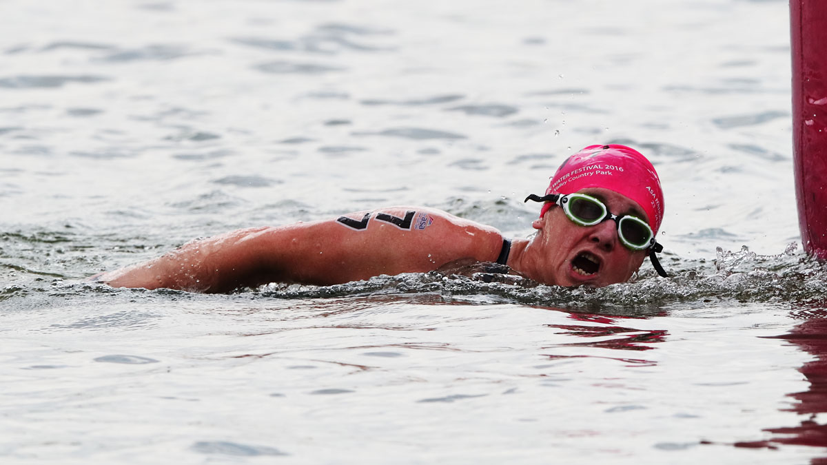 Tips on straight line swimming and sighting in open water