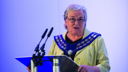 Liz honoured to be named Swim England president