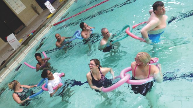 Sign up for Aquatic Activity for Health courses in November