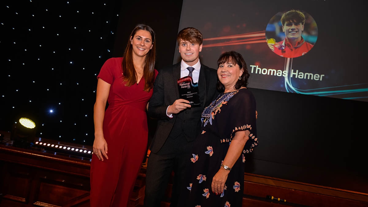 Swimmers are honoured at Swim England National Awards 2018 Swimmers are honoured at Swim England National Awards 2018