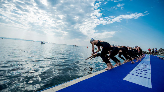 Hughes and Crisp finish eighth at European Junior Open Water Champs