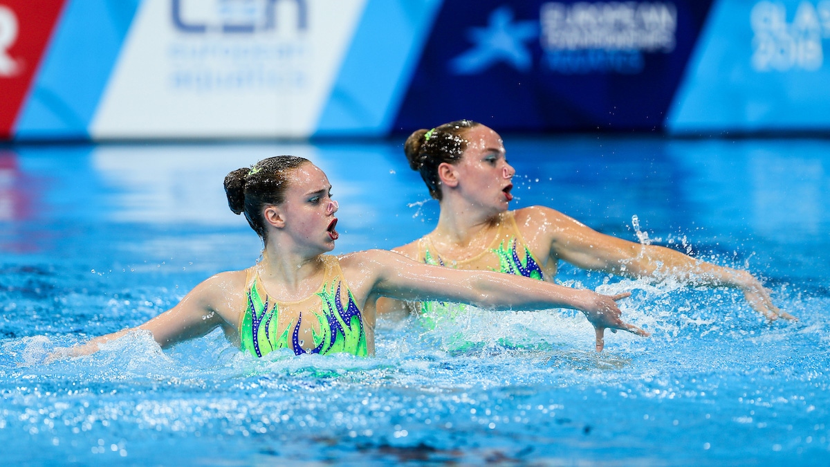 Kate Shortman and Isabelle Thorpe synchro duet