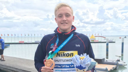Tim Shuttleworth lands 5km bronze on World Championship debut