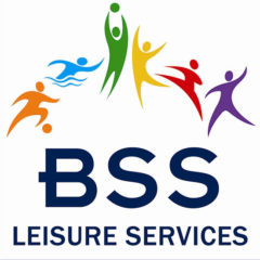BSS Leisure Services logo. Used for swimming teacher training courses run by BSS Leisure Services in Bolton