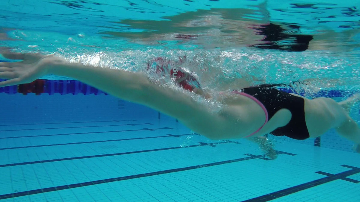 Tips for improving your backstroke arm technique