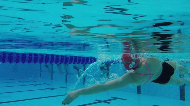 Improving your arm technique in backstroke