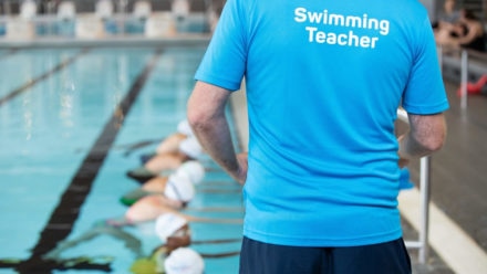 Career change adds up for swimming teacher Garry