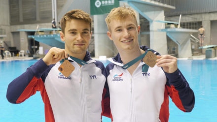 Bronze for Laugher and Goodfellow at FINA Diving World Series
