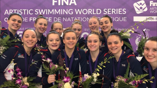 Synchro stars shine on international stage during a year to remember Synchro stars shine on international stage during a year to remember