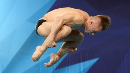 Laugher claims second bronze of FINA Diving World Series