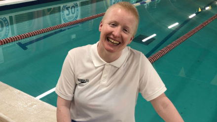 Swimming proves to be Helen’s escape after cancer diagnosis