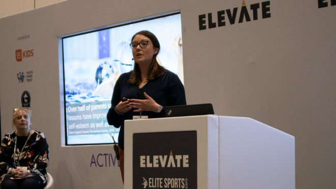 Swim England joins the conversation at major sports exhibition