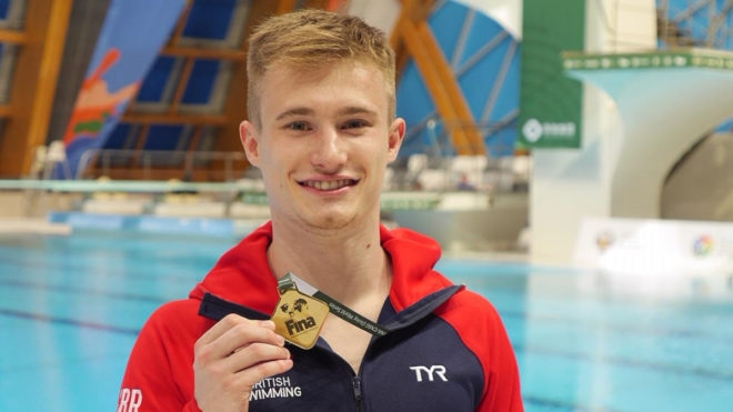 Jack Laugher claims first gold medal of FINA Diving World Series 2019