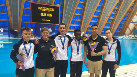 Great Britain claim team silver medal at European Junior Diving Championships