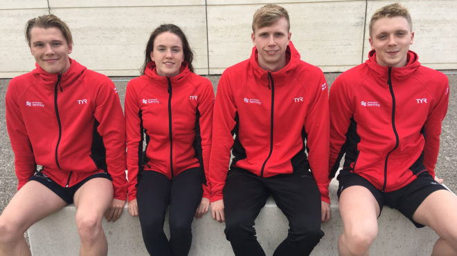 Swimming stars of the future take on international talent in France