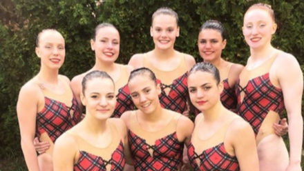 Great Britain's young synchronised swimmers gain valuable experience
