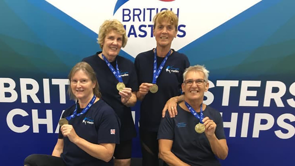 Mid Sussex Marlins set a new world record at the British Masters Championships 2019