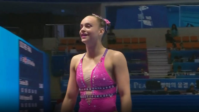 Kate Shortman signs off from standout World Championships in style Kate Shortman signs off from standout World Championships in style